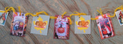 Mini Garlands, 2" x 3" - Halloween