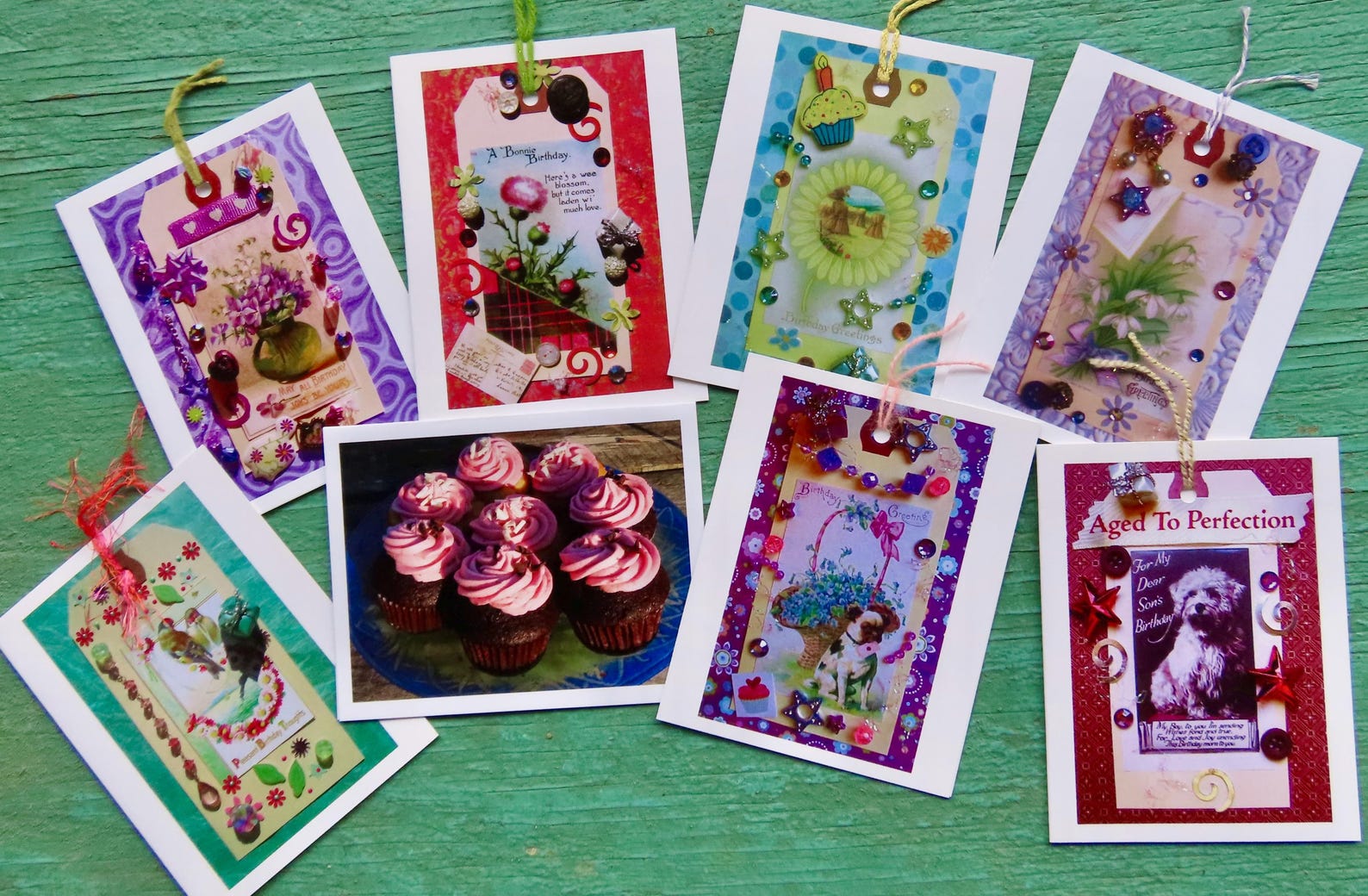Greeting Cards, 10 Vermont greeting cards in each set - Birthday