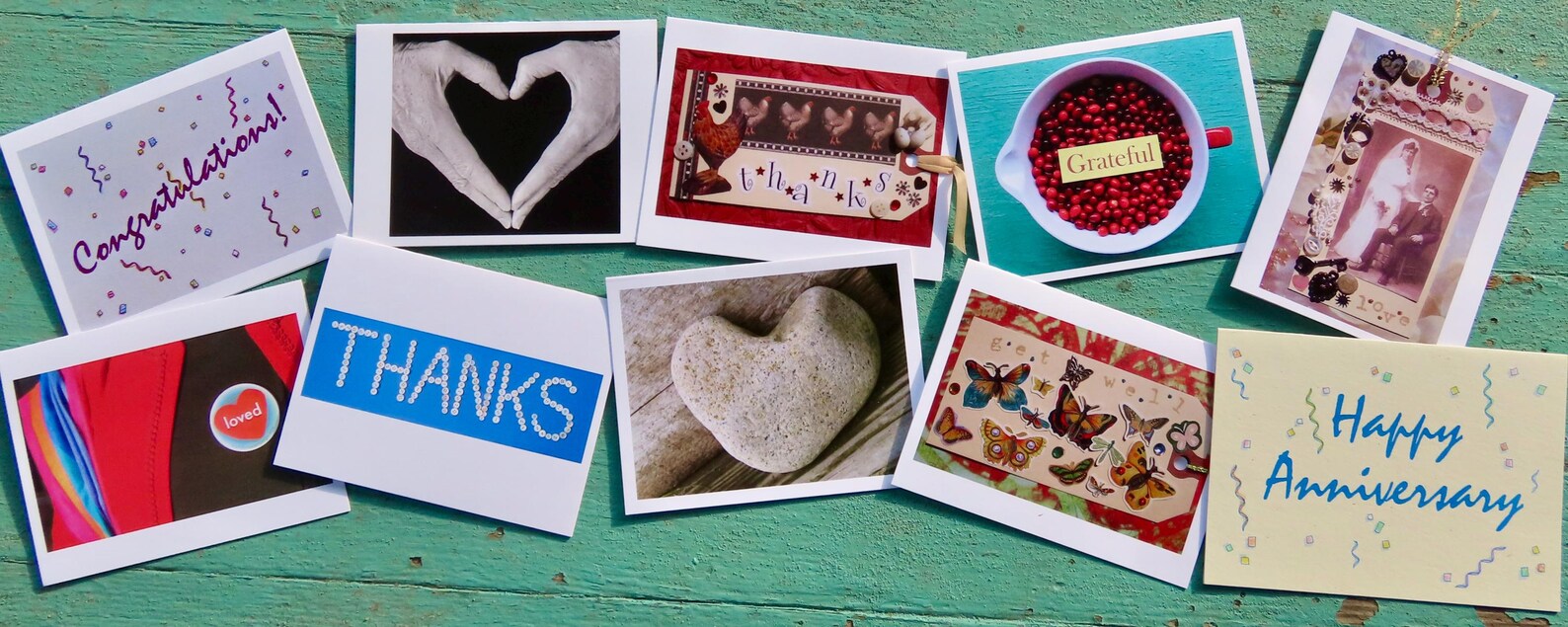Greeting Cards, 10 Vermont greeting cards in each set - Greetings