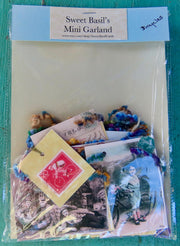 Mini Garlands, 2" x 3" - Bicycles