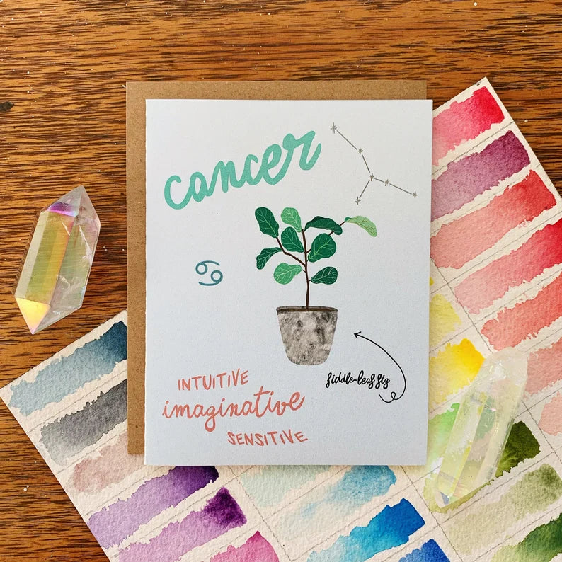 Zodiac Greeting Card - Jess W.