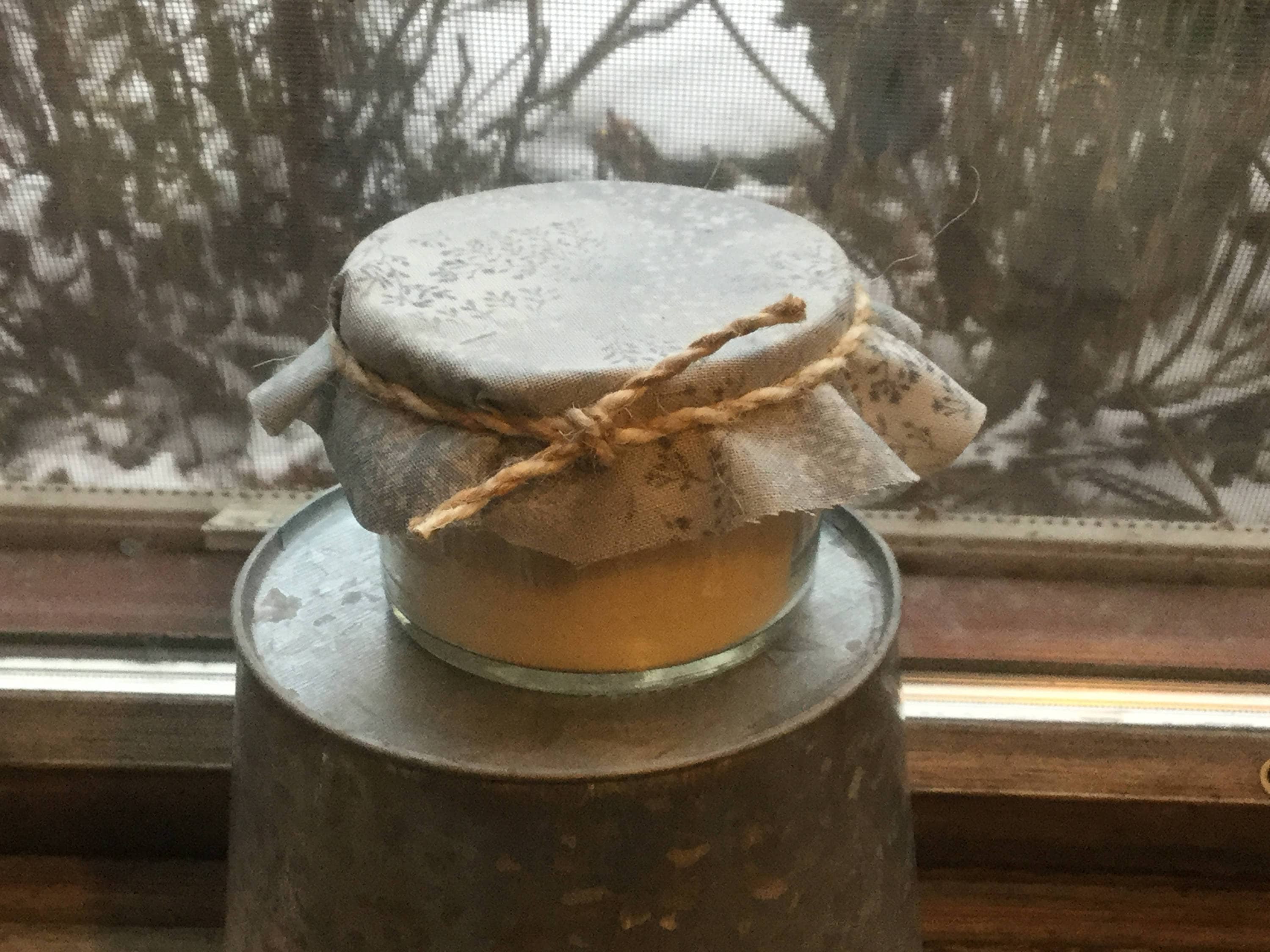 Fabric Covered Wedding Favor Candle 4oz Jar-Wedding-Baby-Bridal Shower-Soy Candle Favor Belle Savon Vermont by Belle Savon Vermont