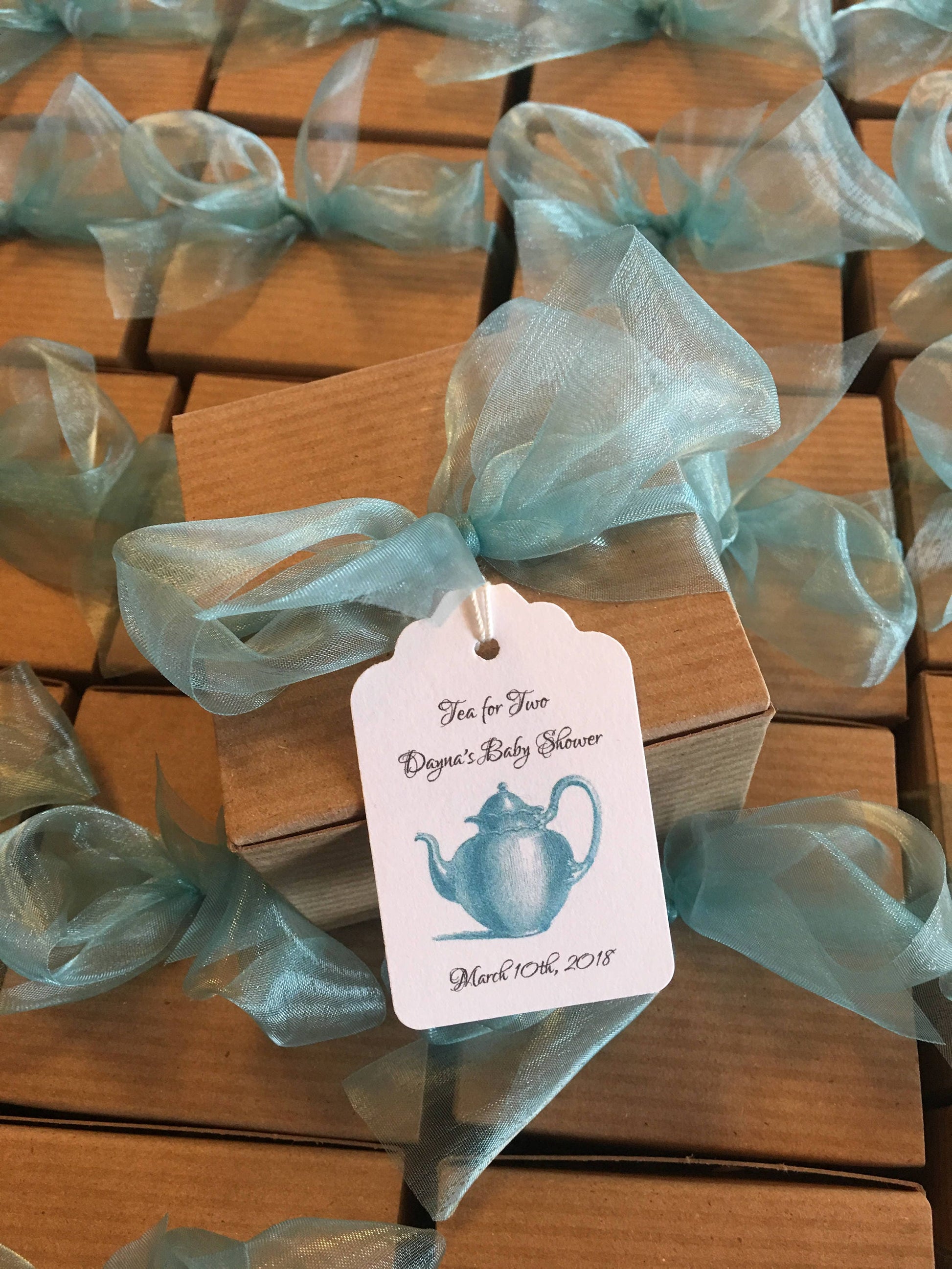 Tea Party Favor-Organic Sugar & Tea -Single Set - Wedding-Bridal Shower-Baby Shower-Belle Savon Vermont by Belle Savon Vermont
