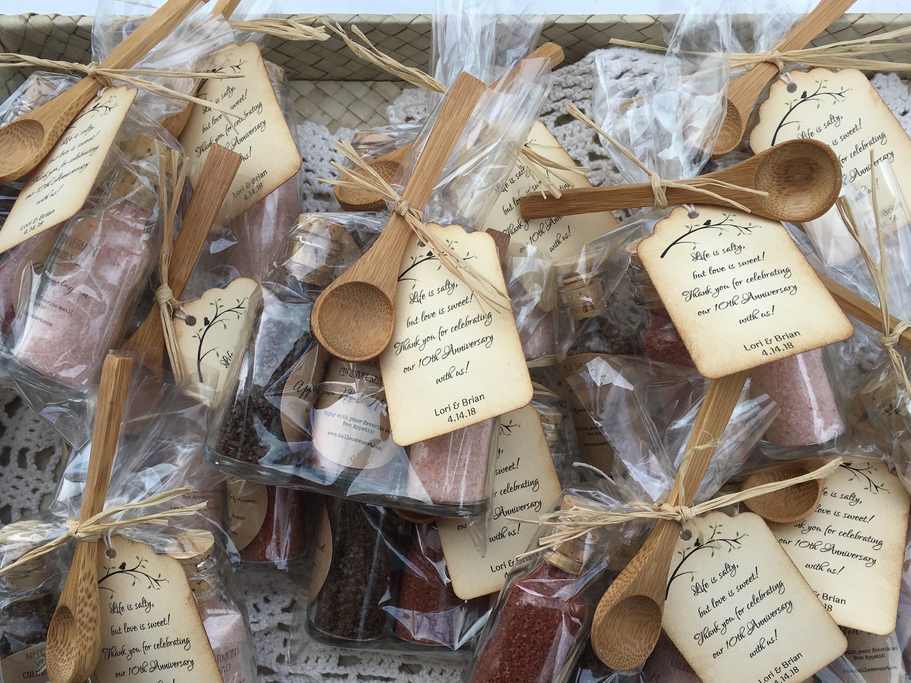 Culinary Salt Favor-A Voyage of Salts-Weddings-Bridal-Baby-Showers-Place Card Favors -Save the Date by Belle Savon Vermont