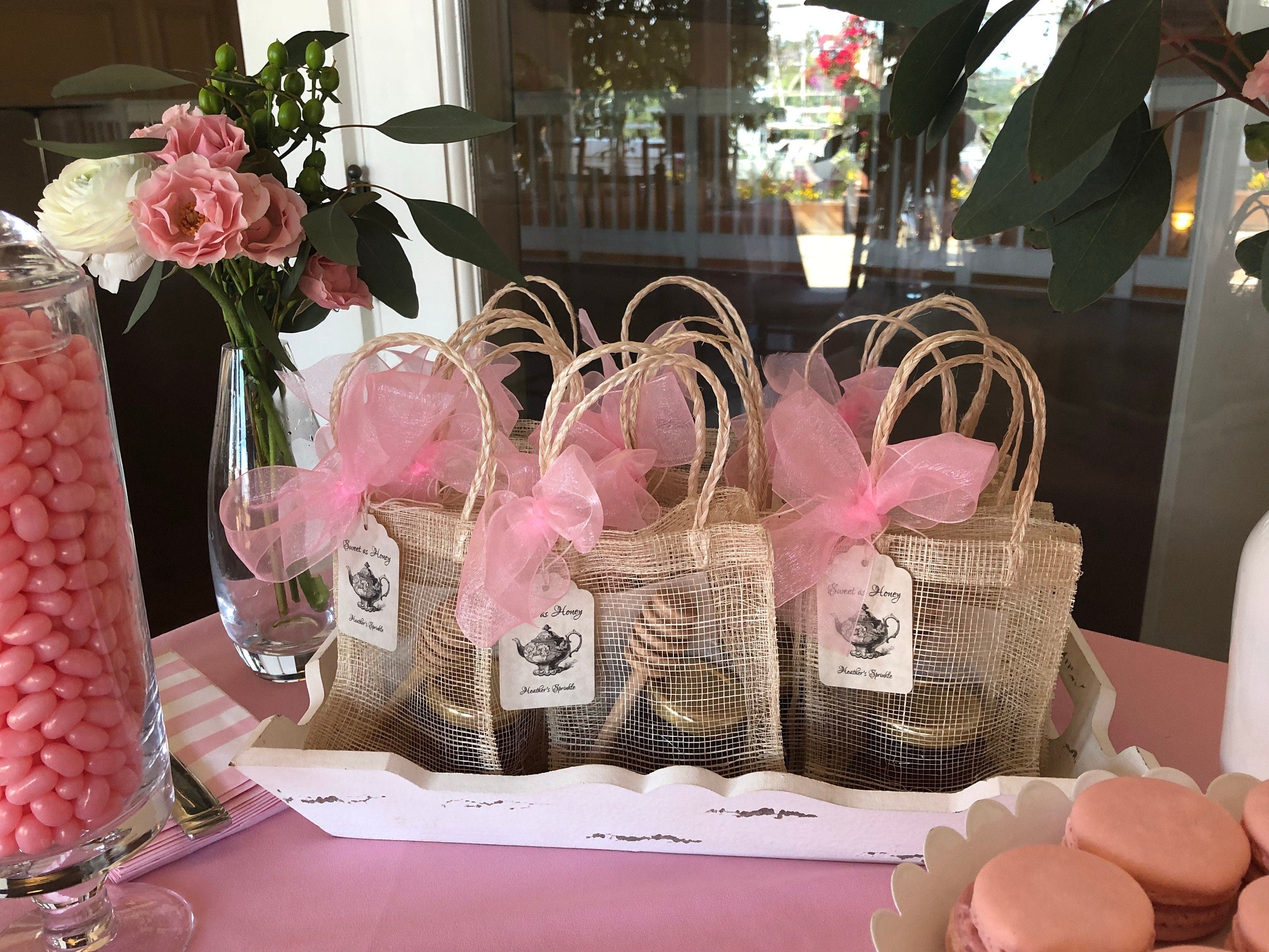 Tea Party Favor - Tea and Honey - Bridal Tea - Baby Shower Tea - Belle Savon Vermont by Belle Savon Vermont