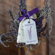 French Lavender Sachets with Letterpress Hangtag-Favors-Gifts-Home Care- Belle Savon Vermont by Belle Savon Vermont