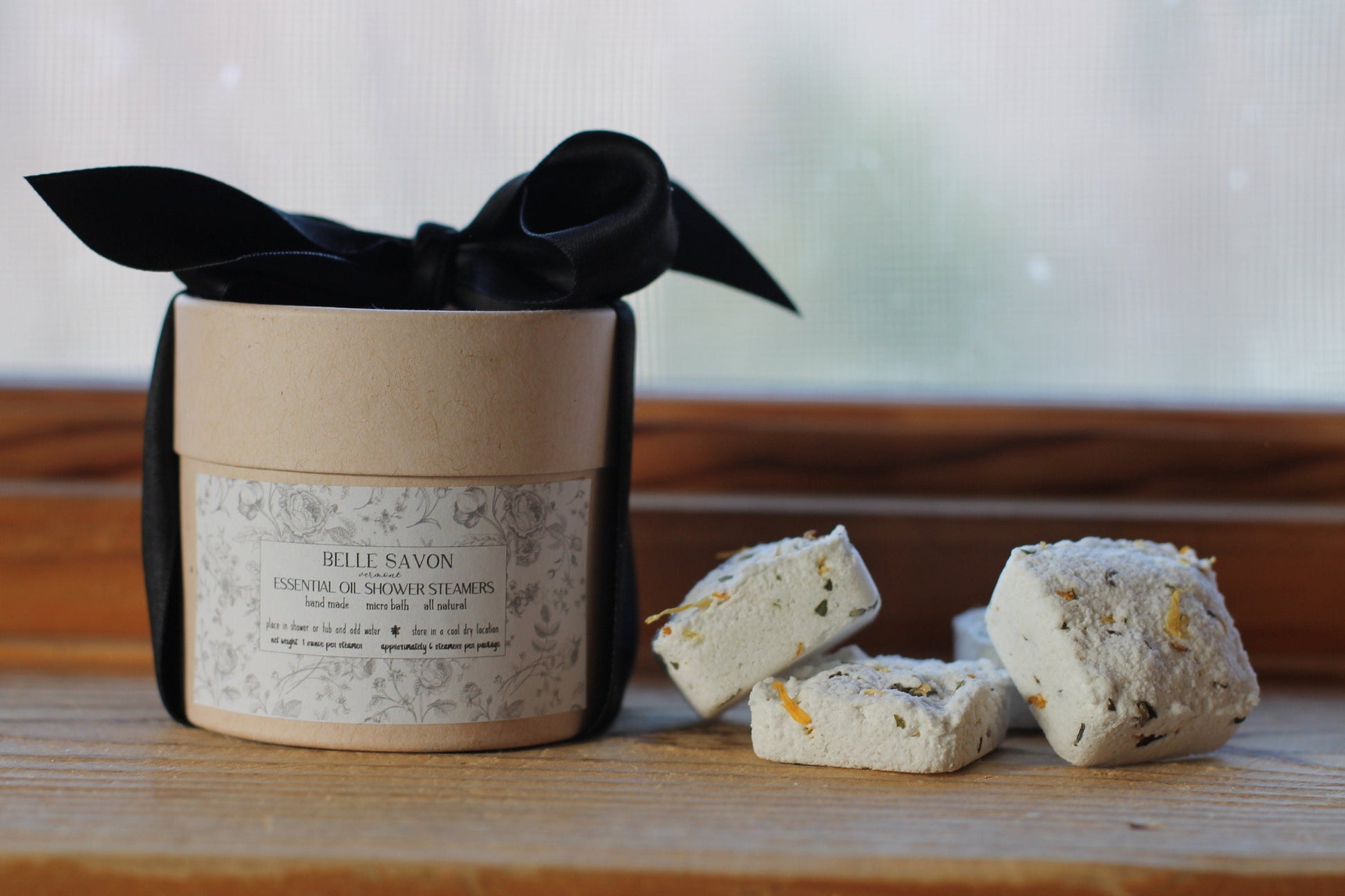 Shower Steamers- Shower Bombs,-Shower Tabs- Shower Fizzies -Eucalyptus, Lavender, Peppermint and more - Belle Savon Vermont by Belle Savon Vermont
