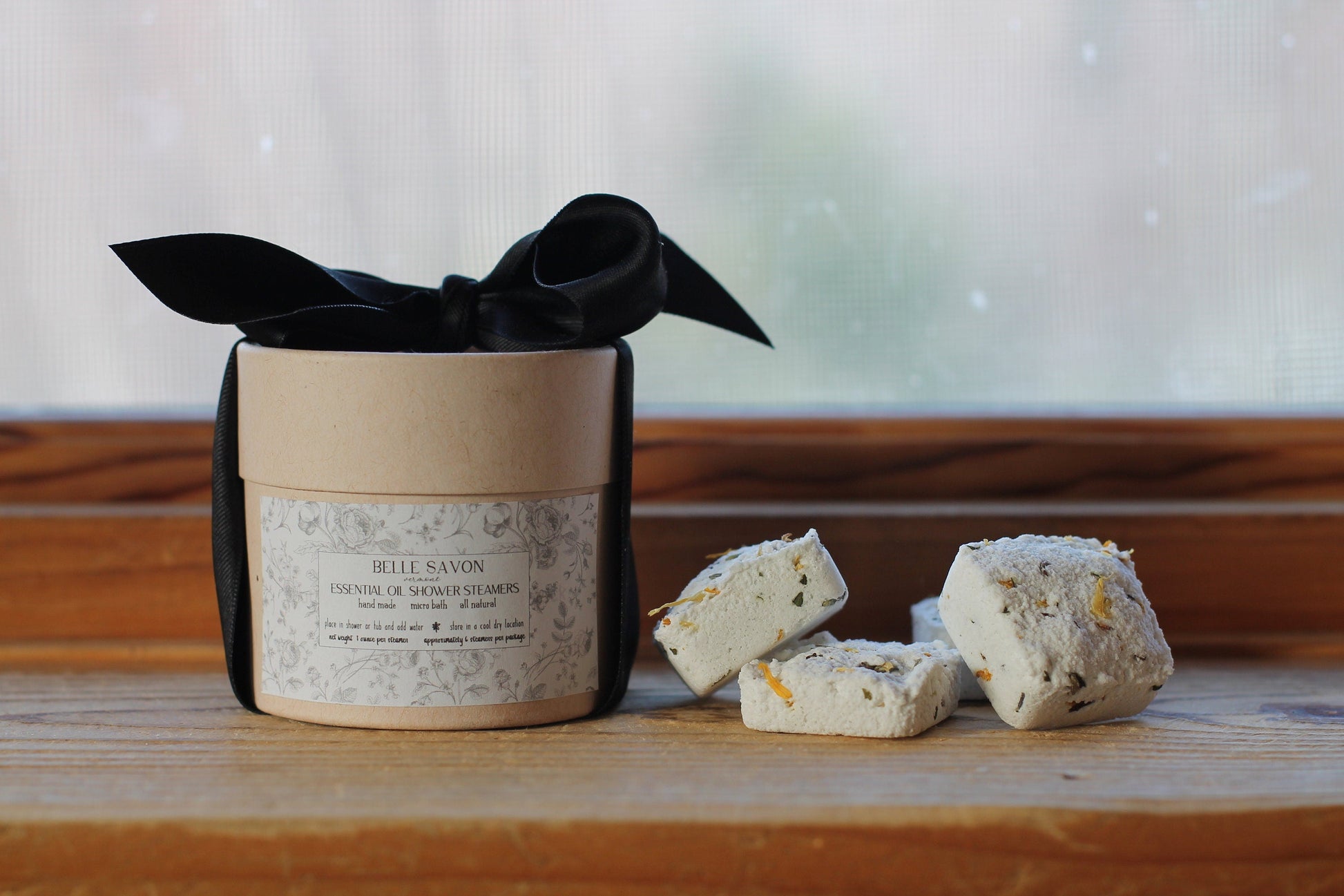 Shower Steamers- Shower Bombs,-Shower Tabs- Shower Fizzies -Eucalyptus, Lavender, Peppermint and more - Belle Savon Vermont by Belle Savon Vermont