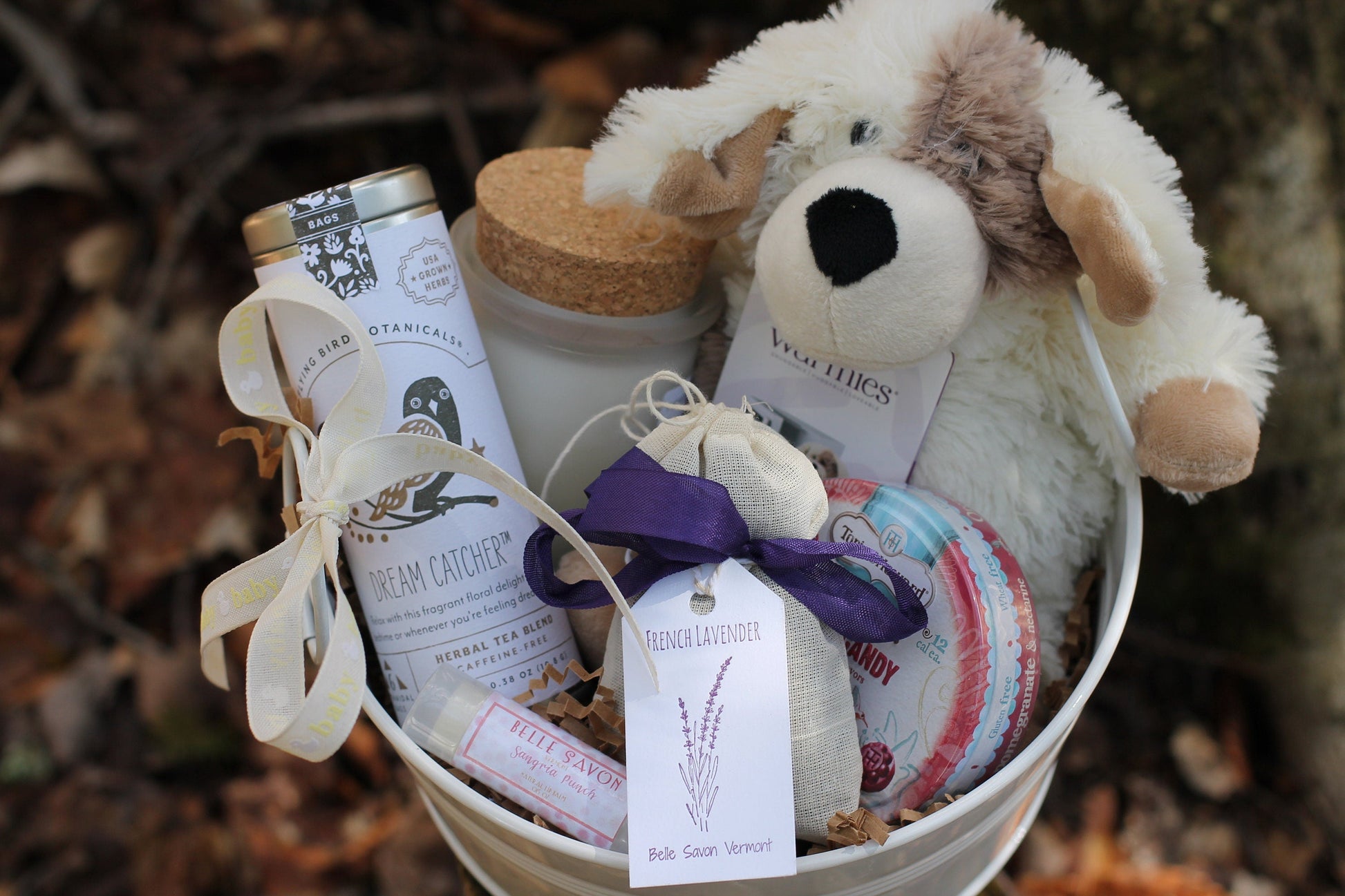 New Baby, New Mom, Mommy to Be gift Set-Large-Customizable-Vermont Gift by Belle Savon Vermont