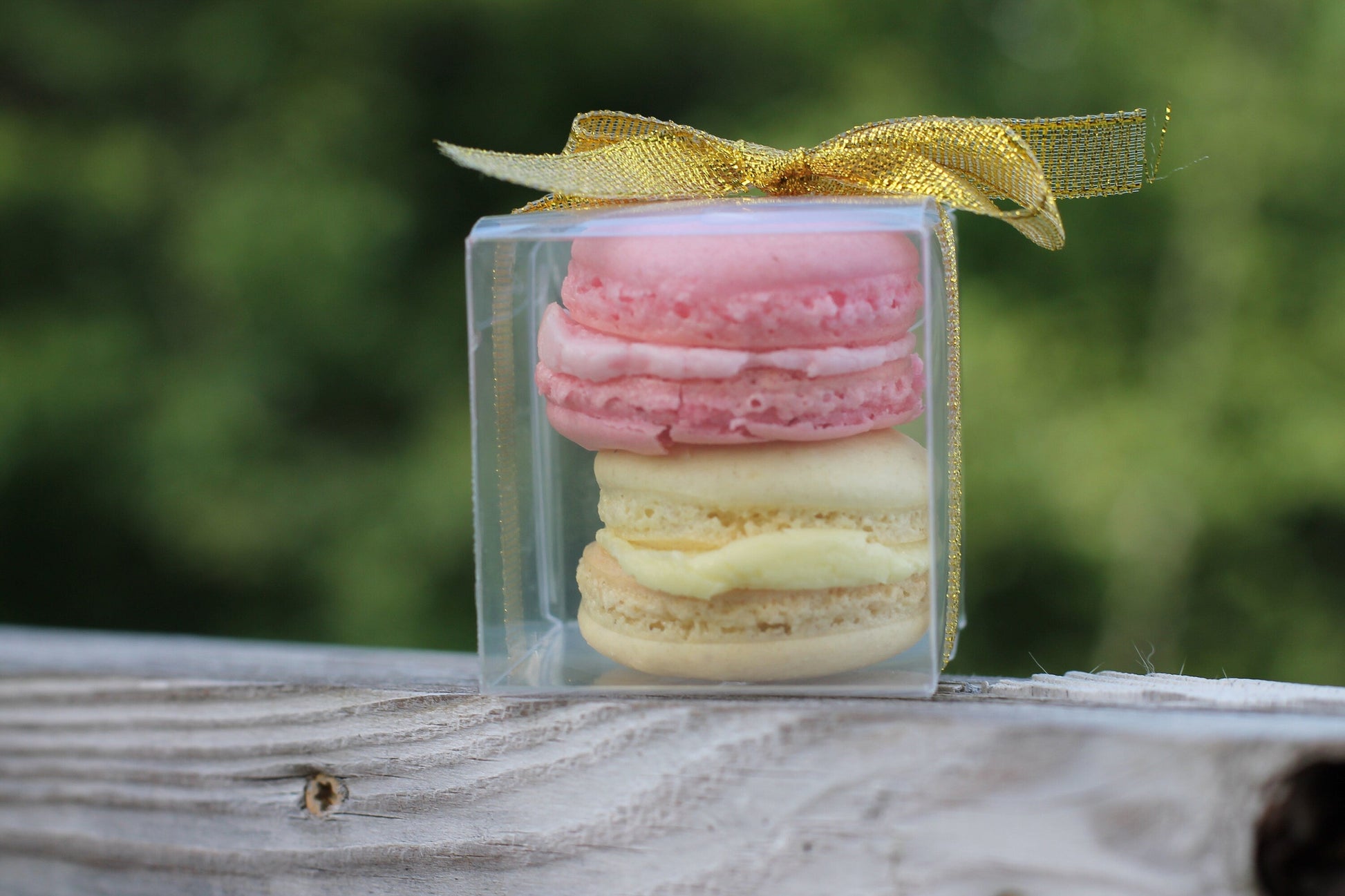 Tea Party Favor-Shortbread/Macaron and Honey-Wedding-Bridal Shower-Baby Shower-Belle Savon Vermont by Belle Savon Vermont