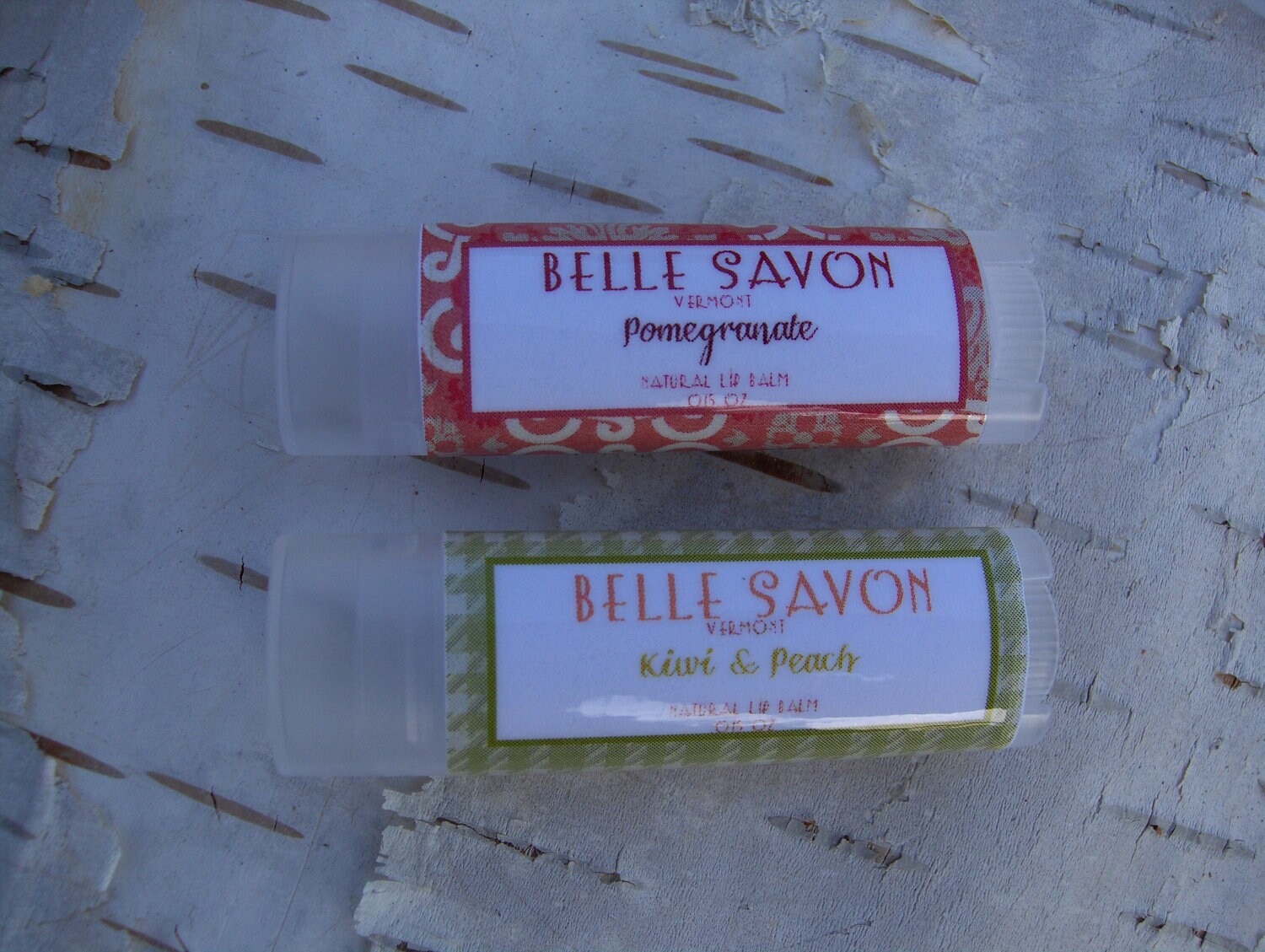 All Natural Lip Balm- Favors or Gifts by Belle Savon Vermont