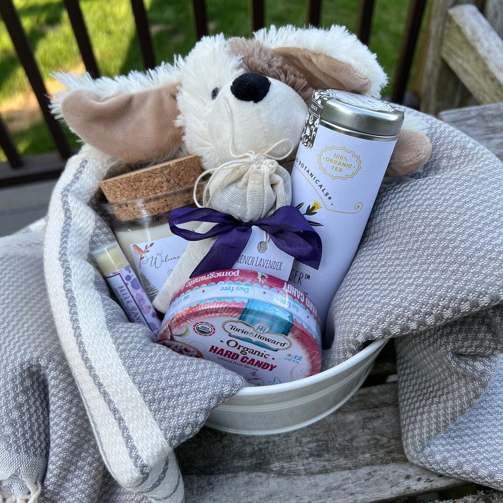 New Baby, New Mom, Mommy to Be gift Set-Large-Customizable-Vermont Gift by Belle Savon Vermont