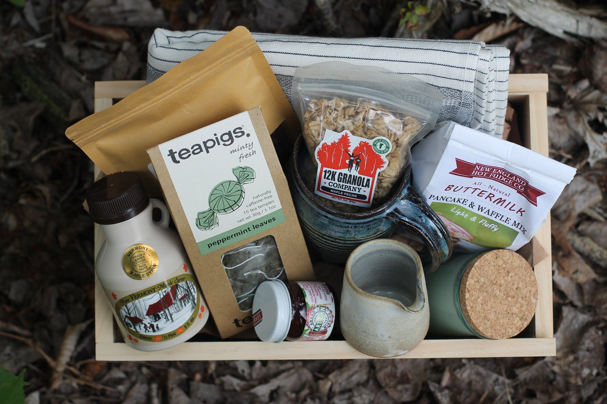 Breakfast in Vermont, Artisan Gift Collection, Heirloom Quality Handcrafted Gift Set, Best of Vermont by Belle Savon Vermont