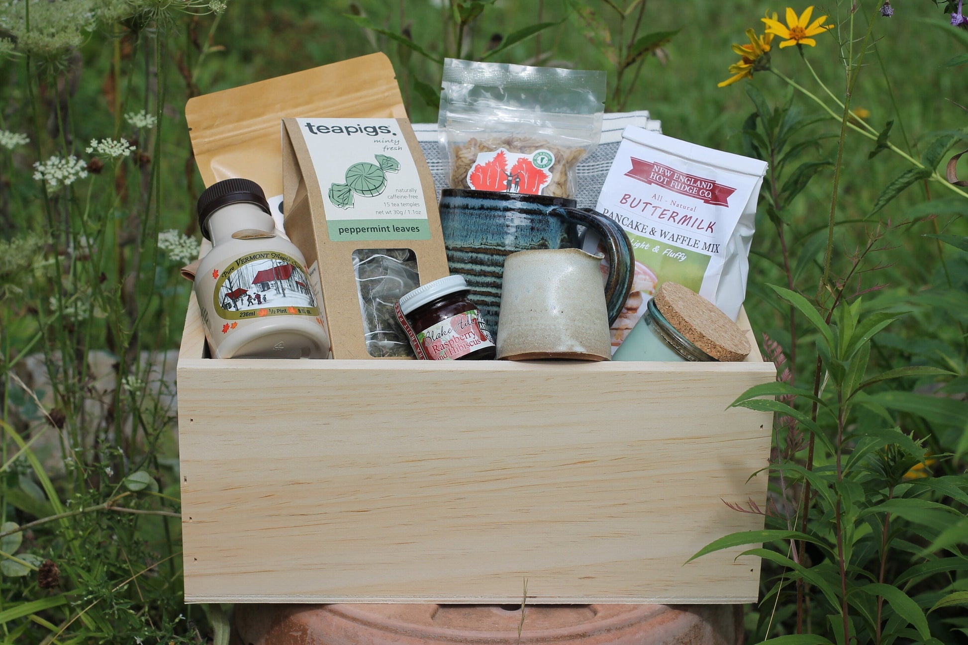 Breakfast in Vermont, Artisan Gift Collection, Heirloom Quality Handcrafted Gift Set, Best of Vermont by Belle Savon Vermont