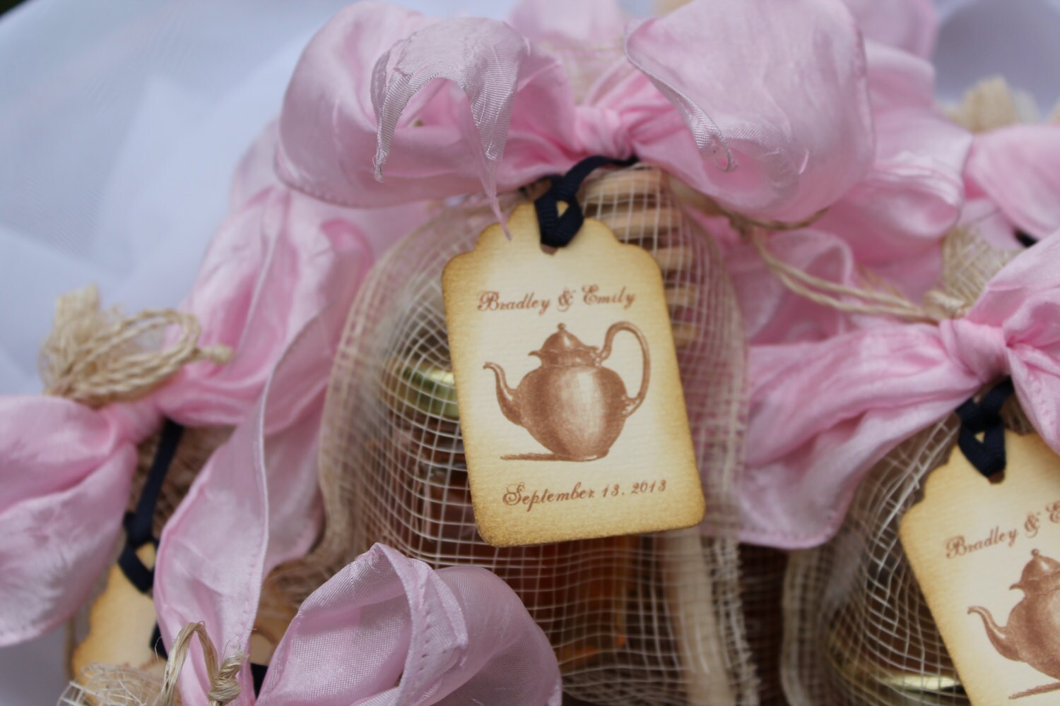 Tea Party Favor - Tea and Honey - Bridal Tea - Baby Shower Tea - Belle Savon Vermont by Belle Savon Vermont