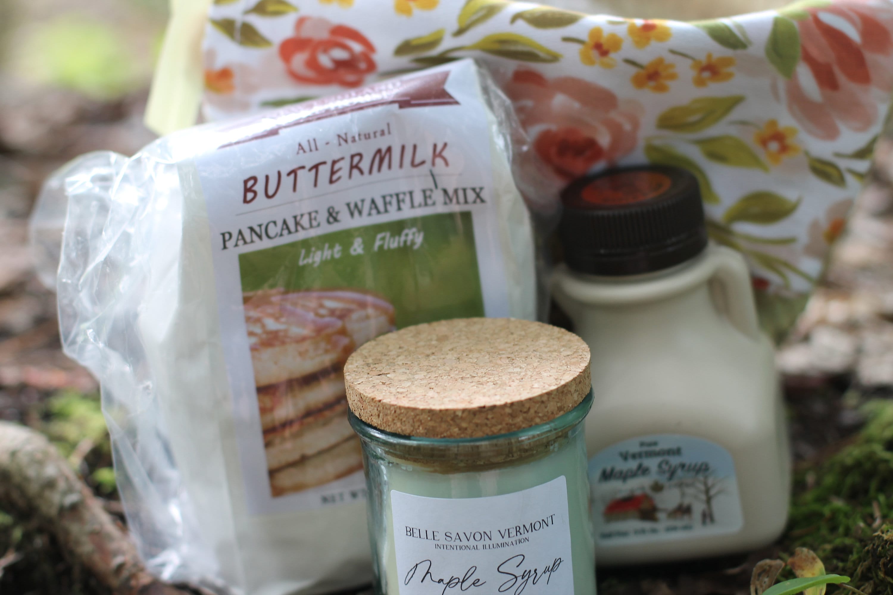 Good Morning Vermont Breakfast Gift Basket- Vermont Gourmet-Vermont Artisan - Vermont Gift Set-Vermont Maple Gift by Belle Savon Vermont