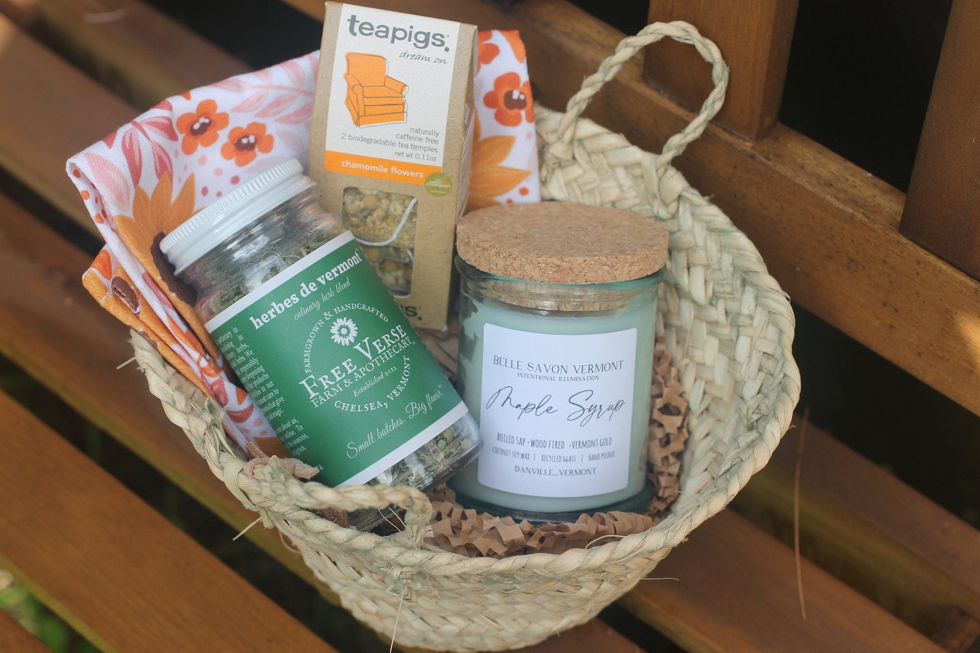 A Touch of Home, Housewarming Gift Set, Welcome Home, Home Sweet Home, Gift, Vermont Gift by Belle Savon Vermont