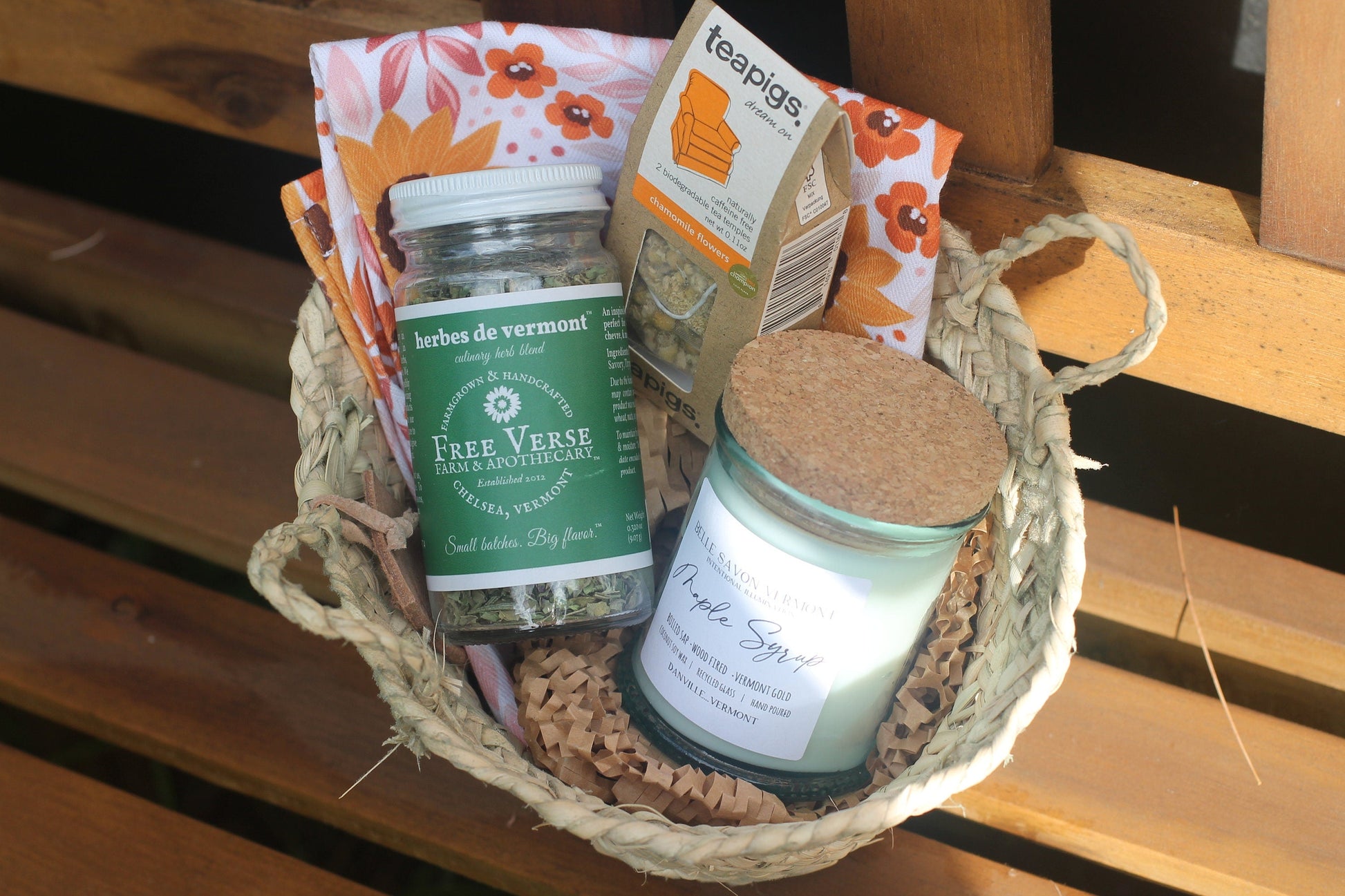 A Touch of Home, Housewarming Gift Set, Welcome Home, Home Sweet Home, Gift, Vermont Gift by Belle Savon Vermont