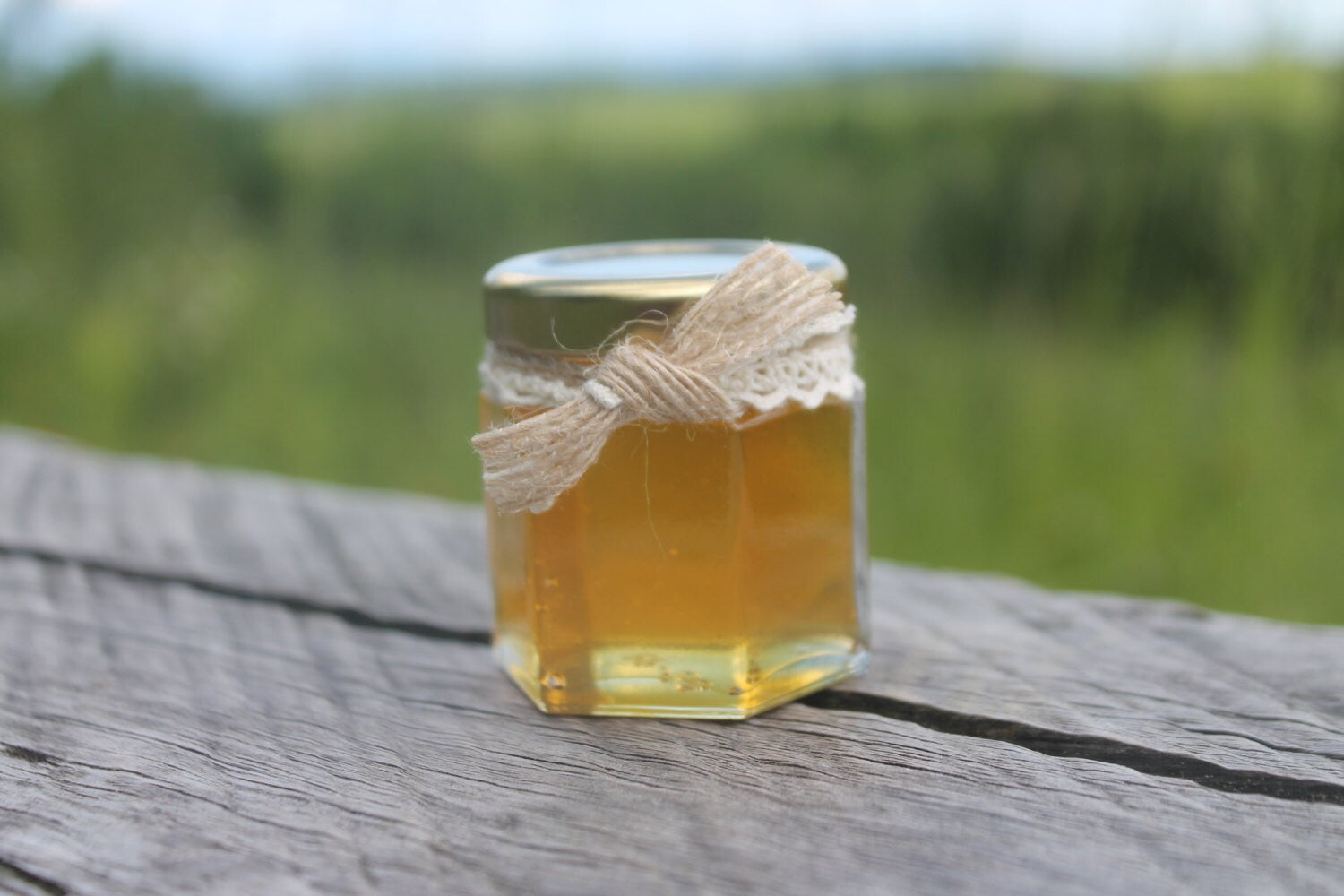 Mini Honey Favor- VT Honey-Vermont Honey Favor Gift by Belle Savon Vermont