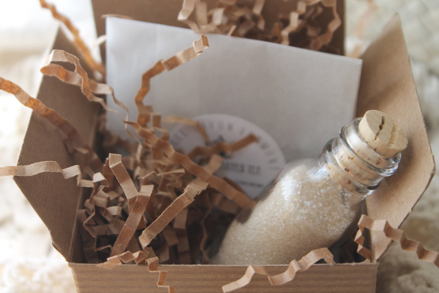 Tea Party Favor-Organic Sugar & Tea -Single Set - Wedding-Bridal Shower-Baby Shower-Belle Savon Vermont by Belle Savon Vermont