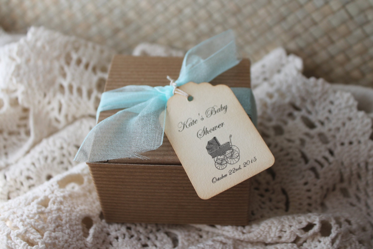 Tea Party Favor-Organic Sugar & Tea -Single Set - Wedding-Bridal Shower-Baby Shower-Belle Savon Vermont by Belle Savon Vermont