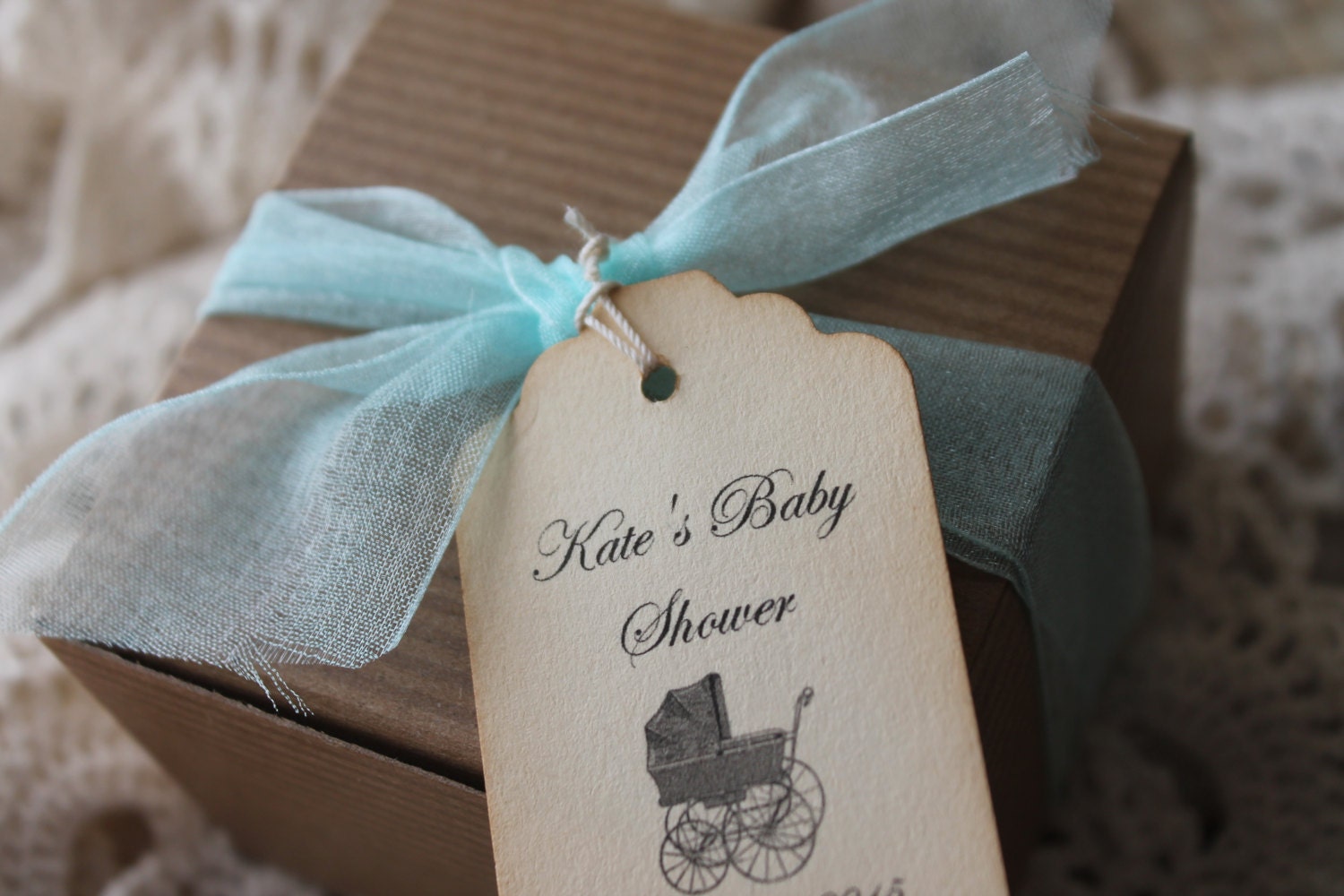 Tea Party Favor-Organic Sugar & Tea -Single Set - Wedding-Bridal Shower-Baby Shower-Belle Savon Vermont by Belle Savon Vermont