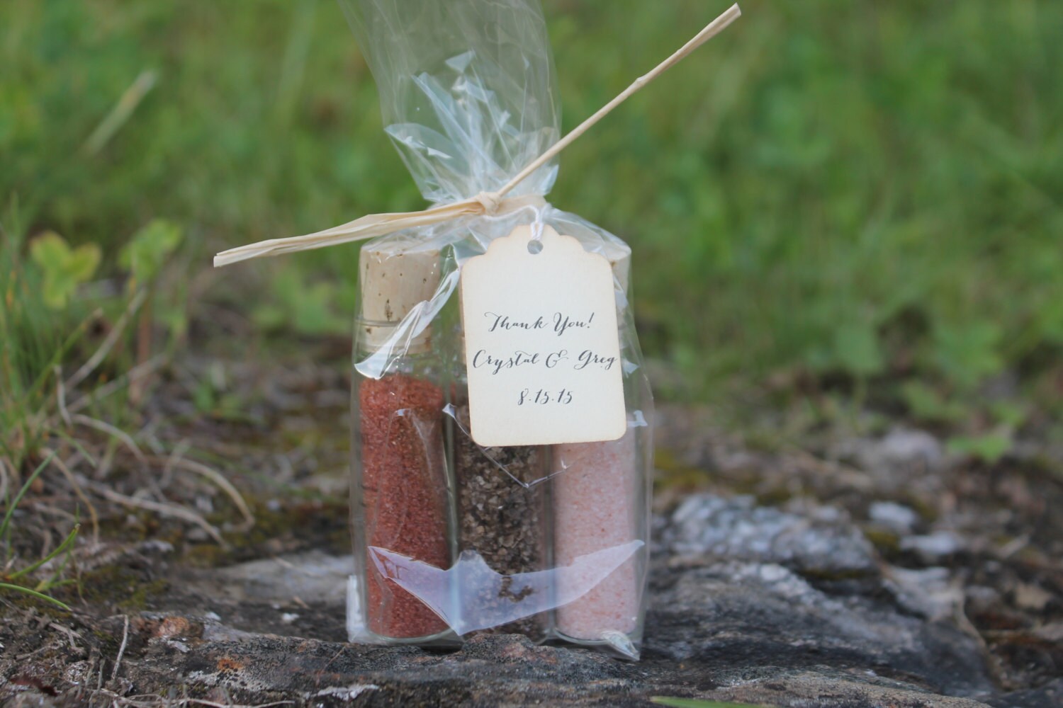 Culinary Salt Favor-A Voyage of Salts-Weddings-Bridal-Baby-Showers-Place Card Favors -Save the Date by Belle Savon Vermont