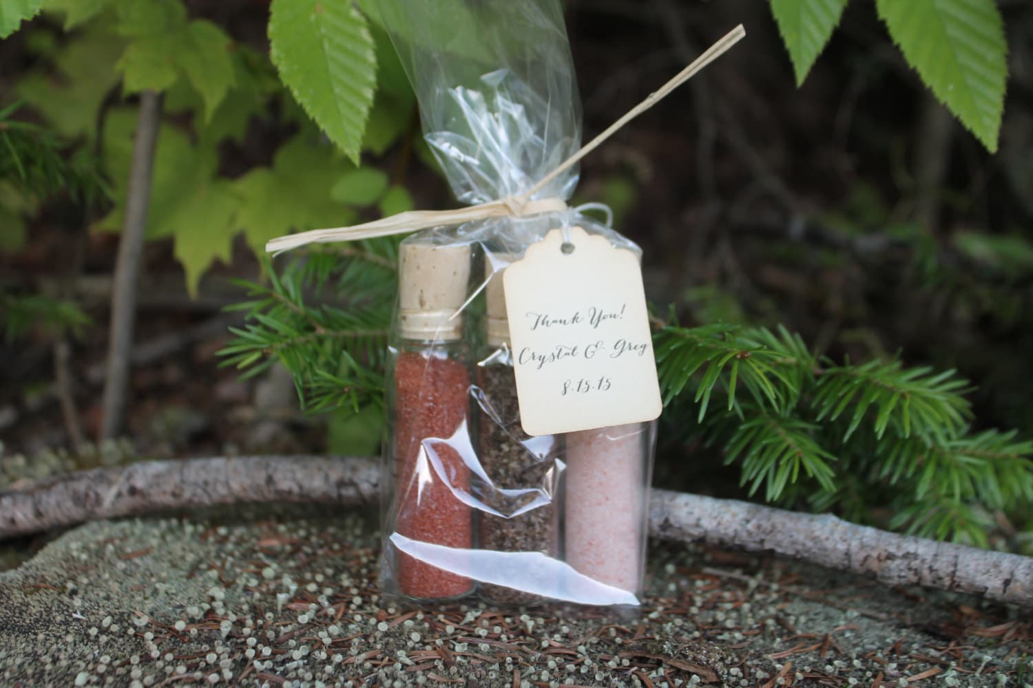 Culinary Salt Favor-A Voyage of Salts-Weddings-Bridal-Baby-Showers-Place Card Favors -Save the Date by Belle Savon Vermont