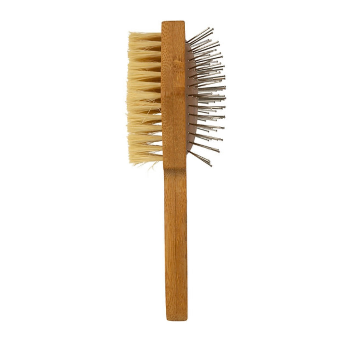 Burt's Bees Dog Double Sided Pin & Bristle Brush
