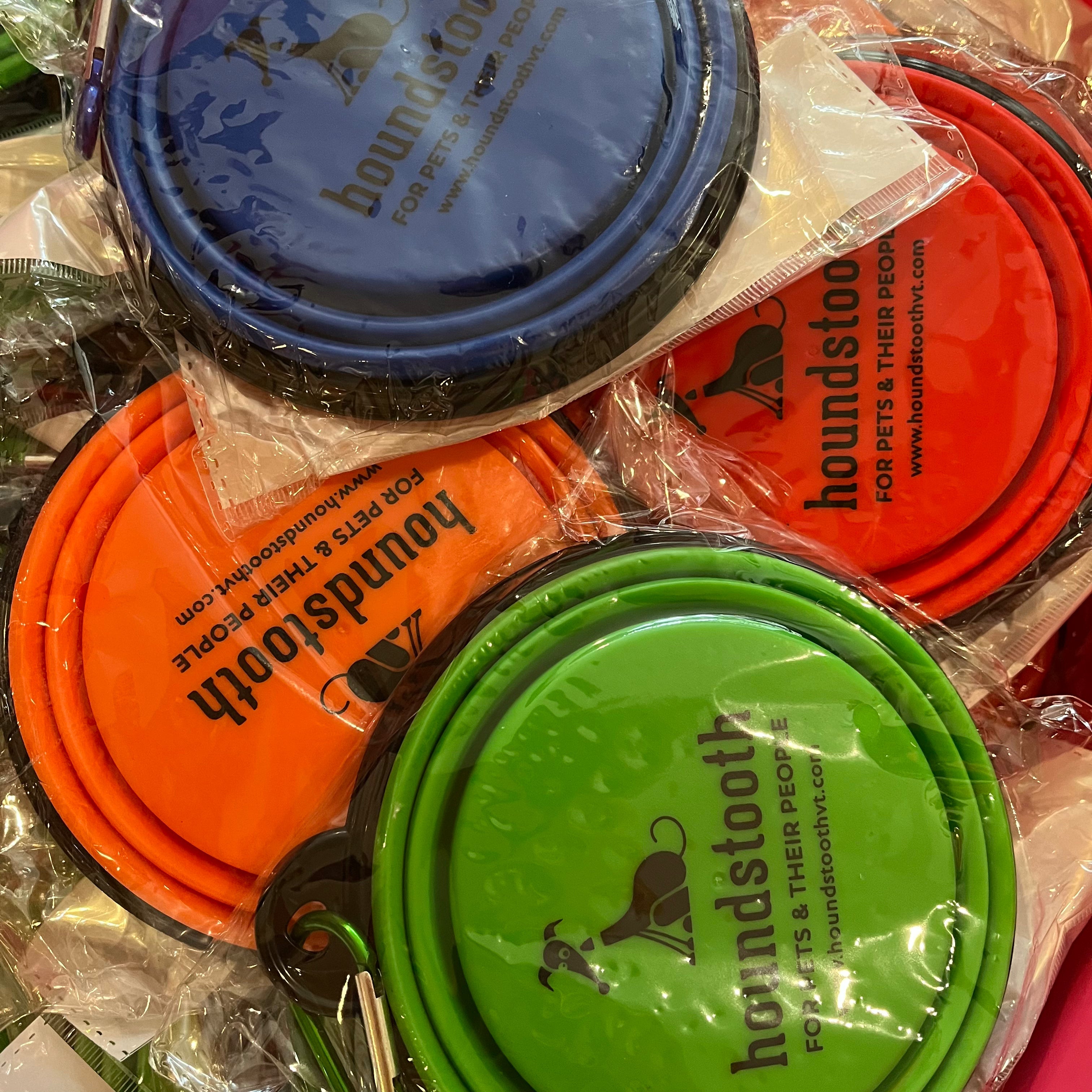 Houndstooth Travel Bowl