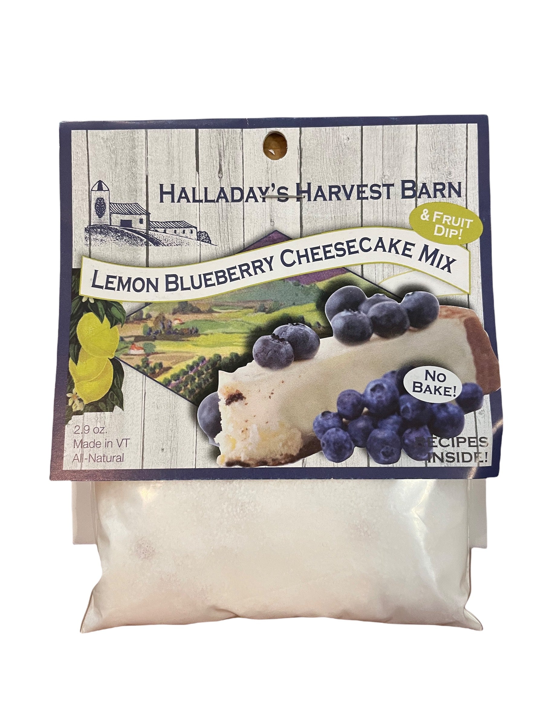 Cheesecake & Fruit Dip Mix - Halladay's Harvest Barn