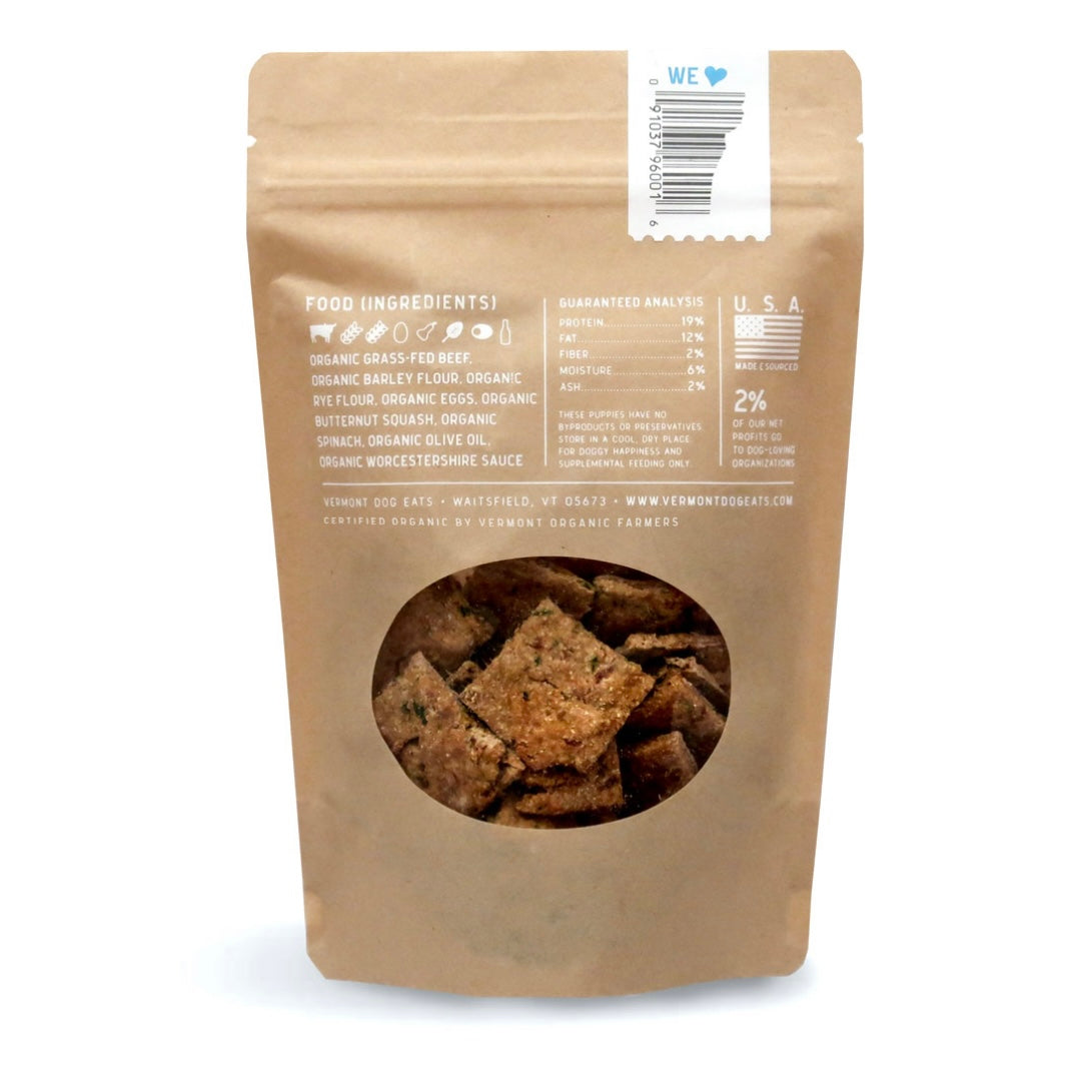 Vermont Dog Eats Napoleon's Nibbles