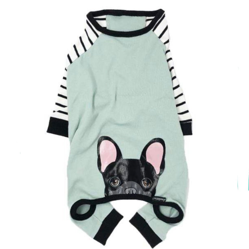 Frenchiestore Frenchie Face Pajamas
