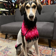 Chilly Dog Sweaters Pink Diamonds Sweater