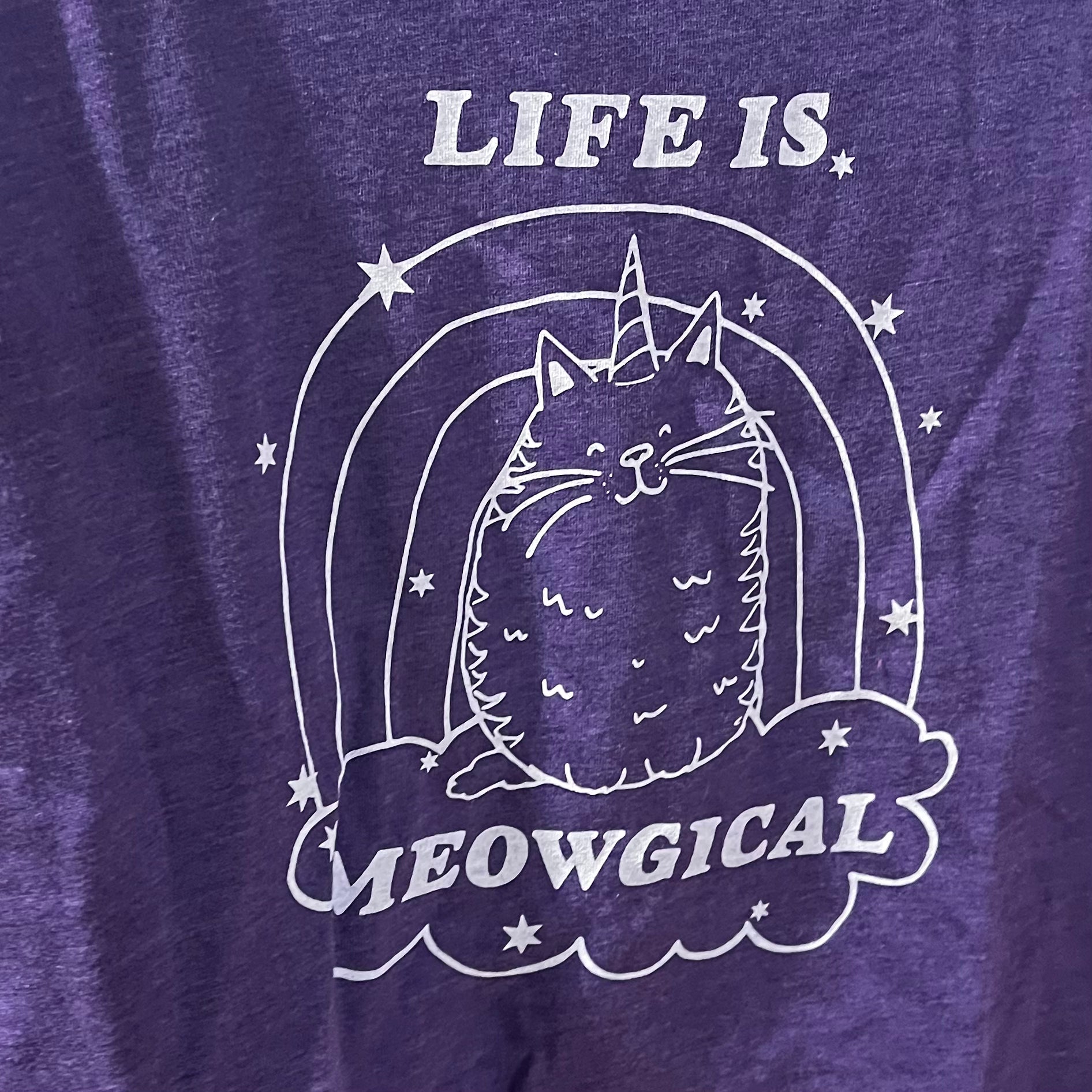Life Is Meowgical Tee