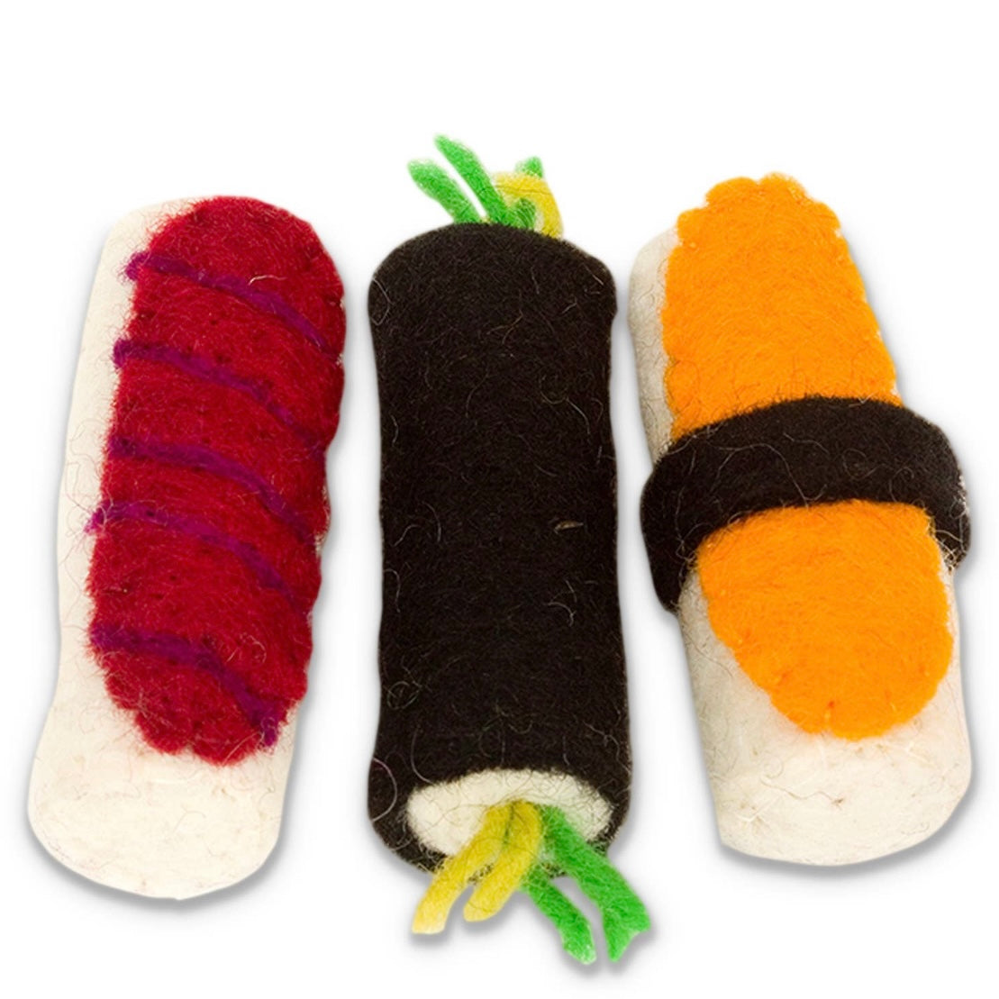 Karma Cat Wool Sushi Cat Toy by Houndstooth