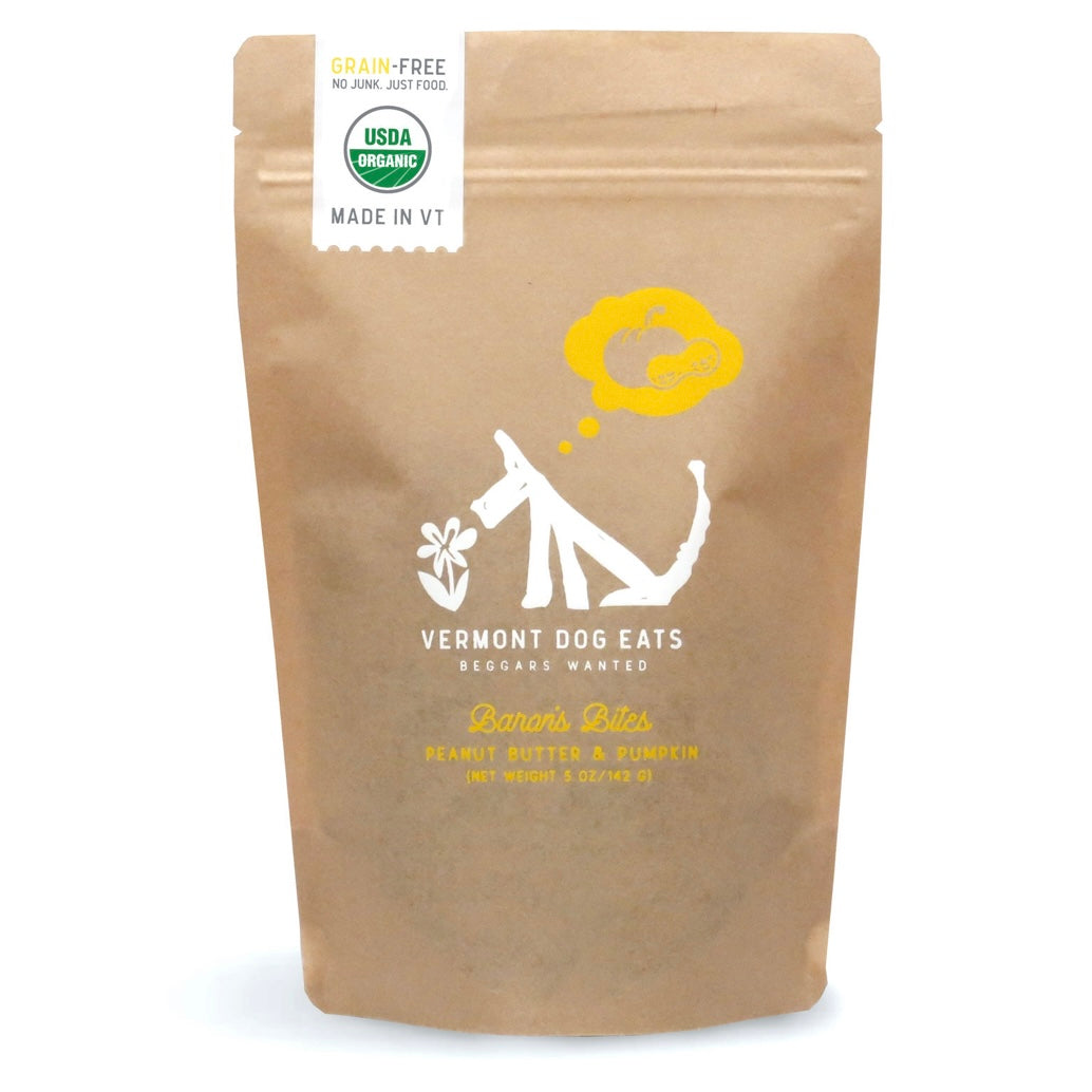 Vermont Dog Eats Baron's Bites