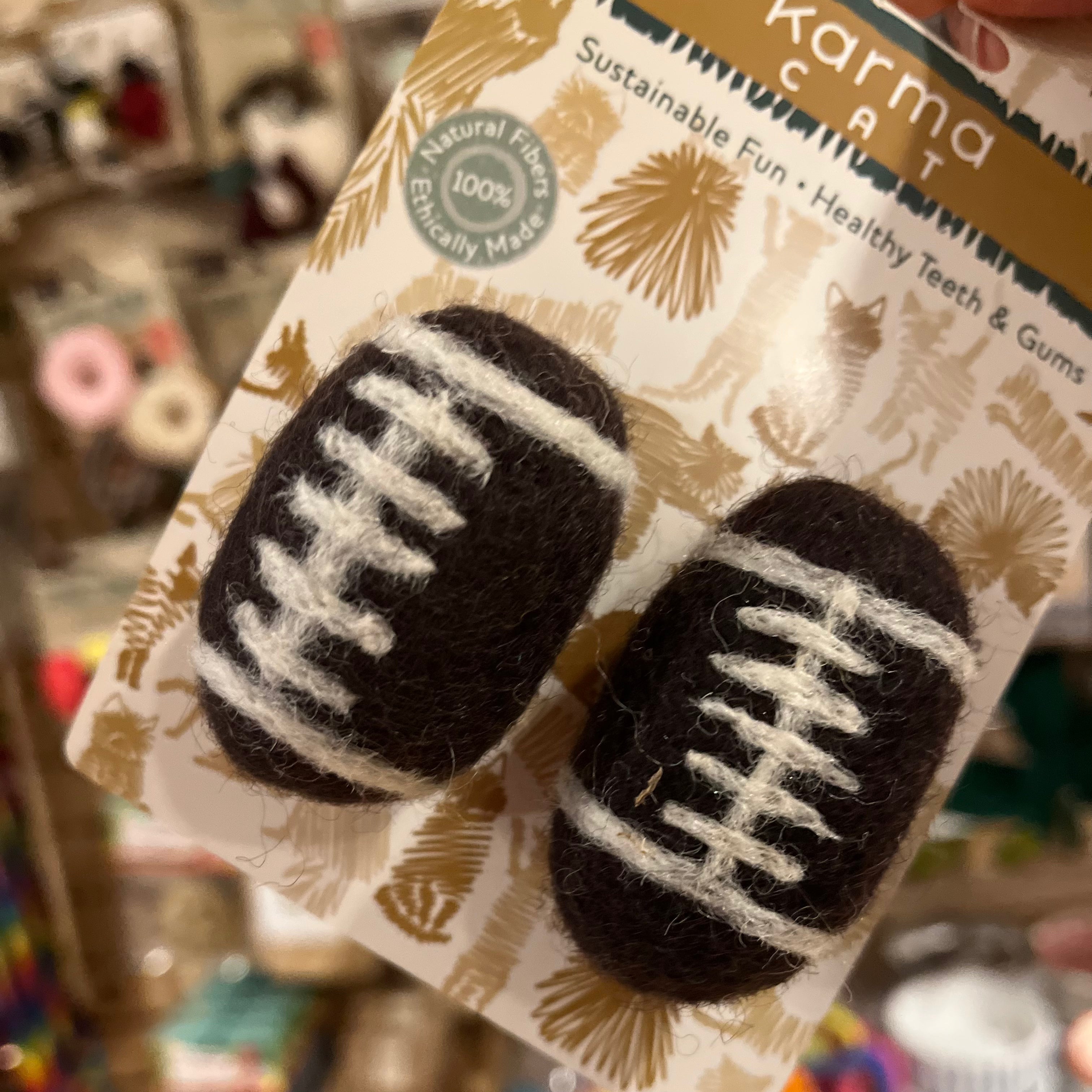 Karma Cat Wool Football