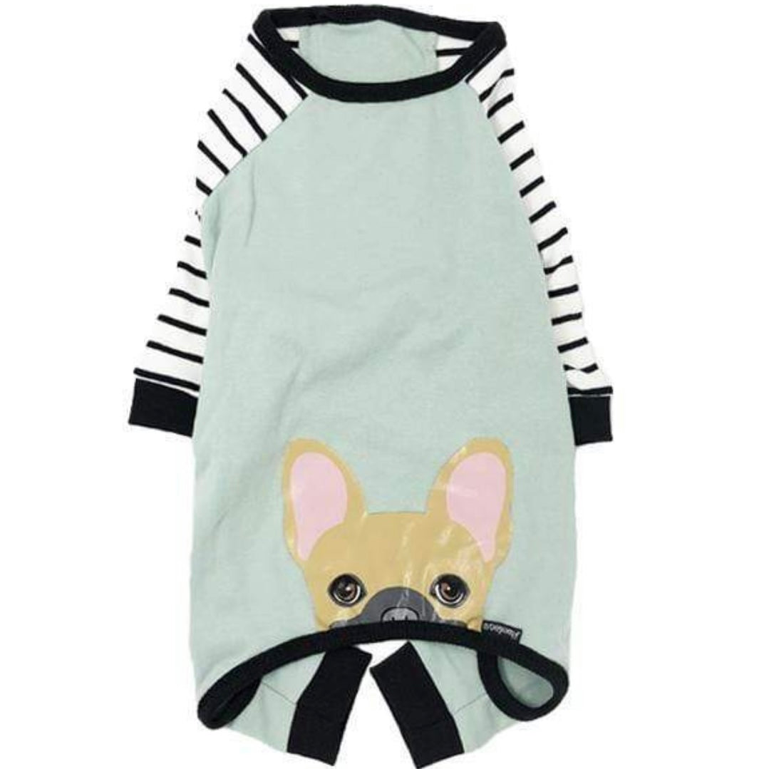 Frenchiestore Frenchie Face Pajamas