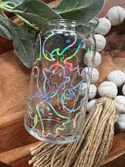 Boho Sips Glass Cups 16 oz