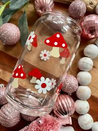 Boho Sips Glass Cups 16 oz