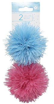 Firework Bow - Pink and Blue