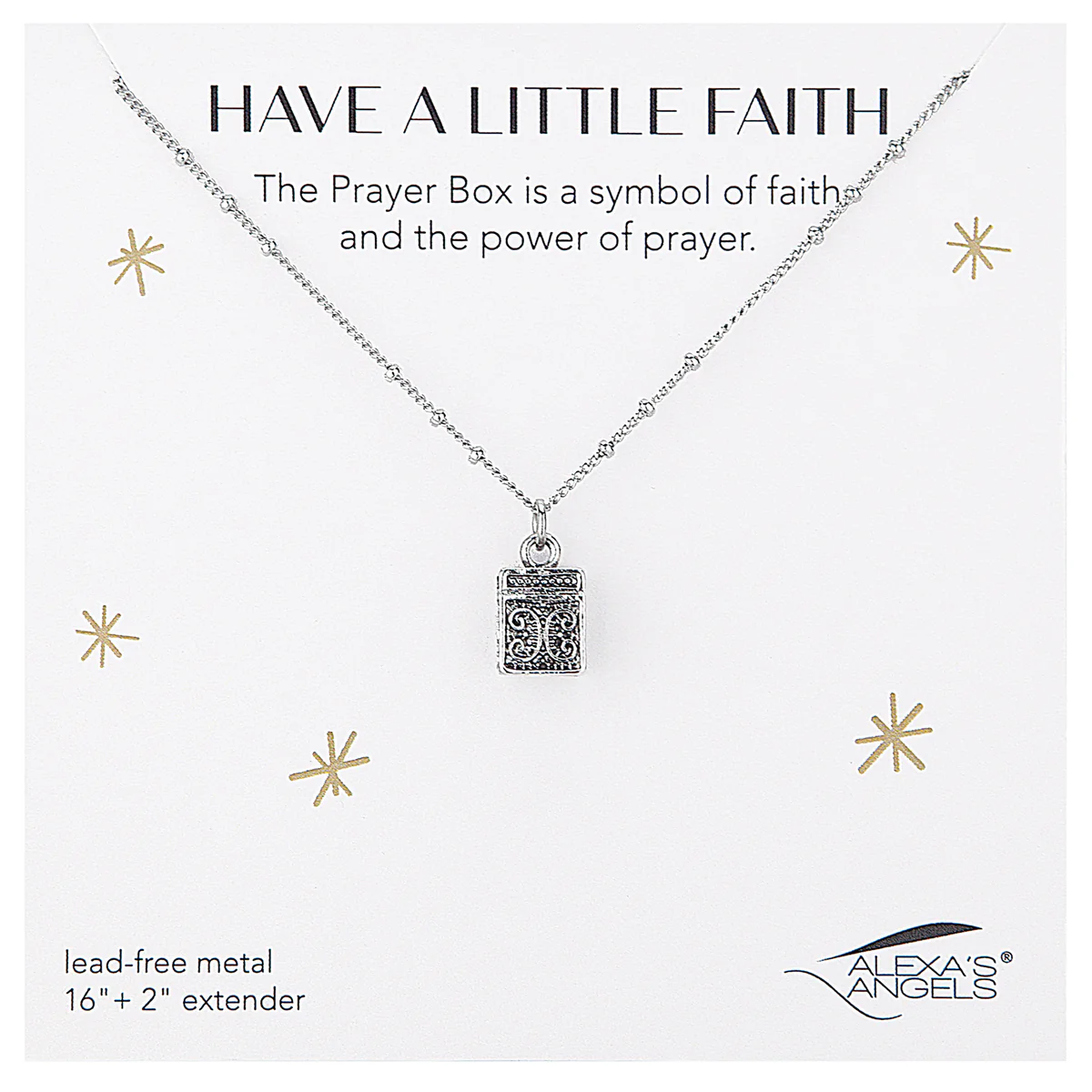 Have a Little Faith Necklace – Silver