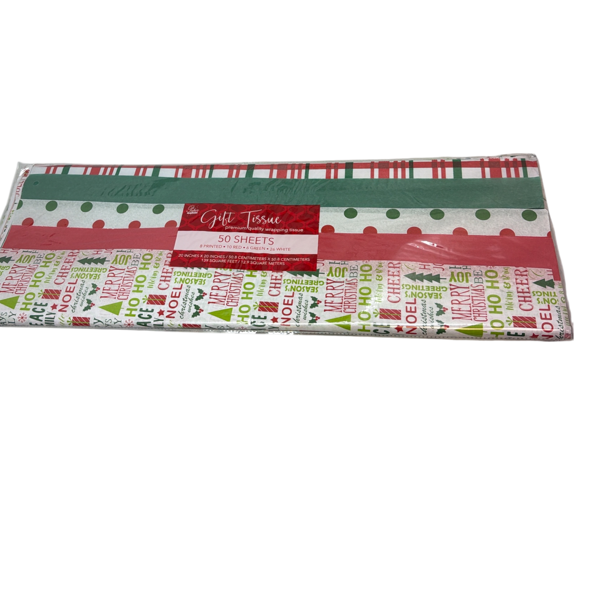50 Sheet Print and Solid Tissue Paper