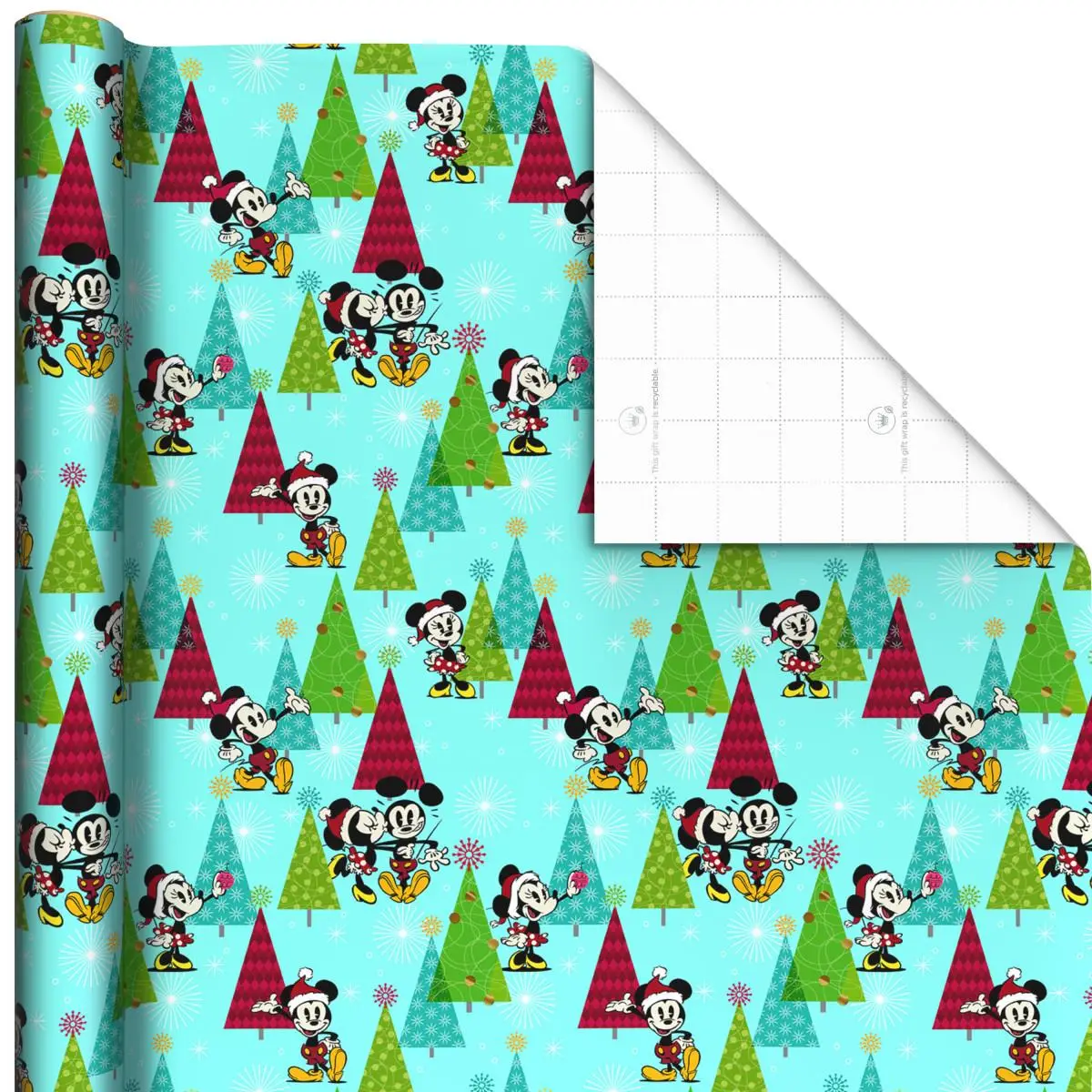Mickey and Minnie Mouse Wrapping Paper