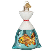 Goldfish In A Bag Ornament