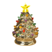Golden Glow Holiday Tree