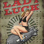 Tin sign - Lady Luck by Homeportonline