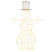 Lighted Holiday Snowman - 4 Feet Tall