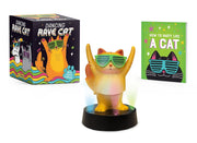 Dancing Rave Cat With Lights & Music!
